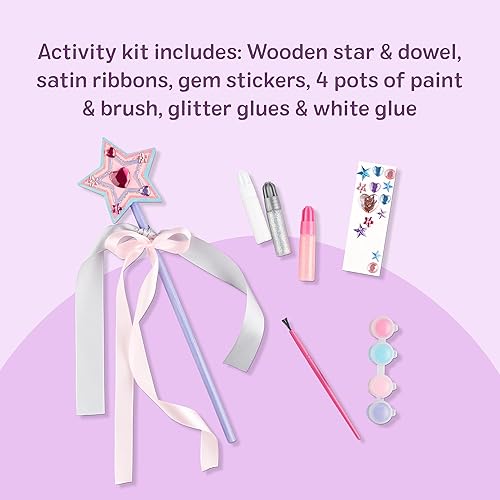 Miniatura 3 de Juego de manualidades Melissa & Doug, decora tu propia varita de princesa