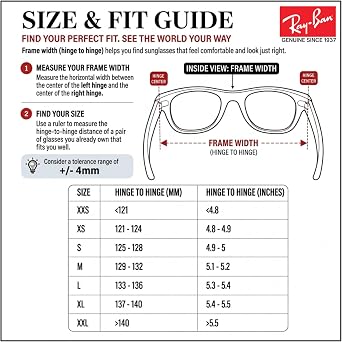 Ray-Ban RB2140 ORIGINAL WAYFARER CLASSIC Sunglasses with Official Kit