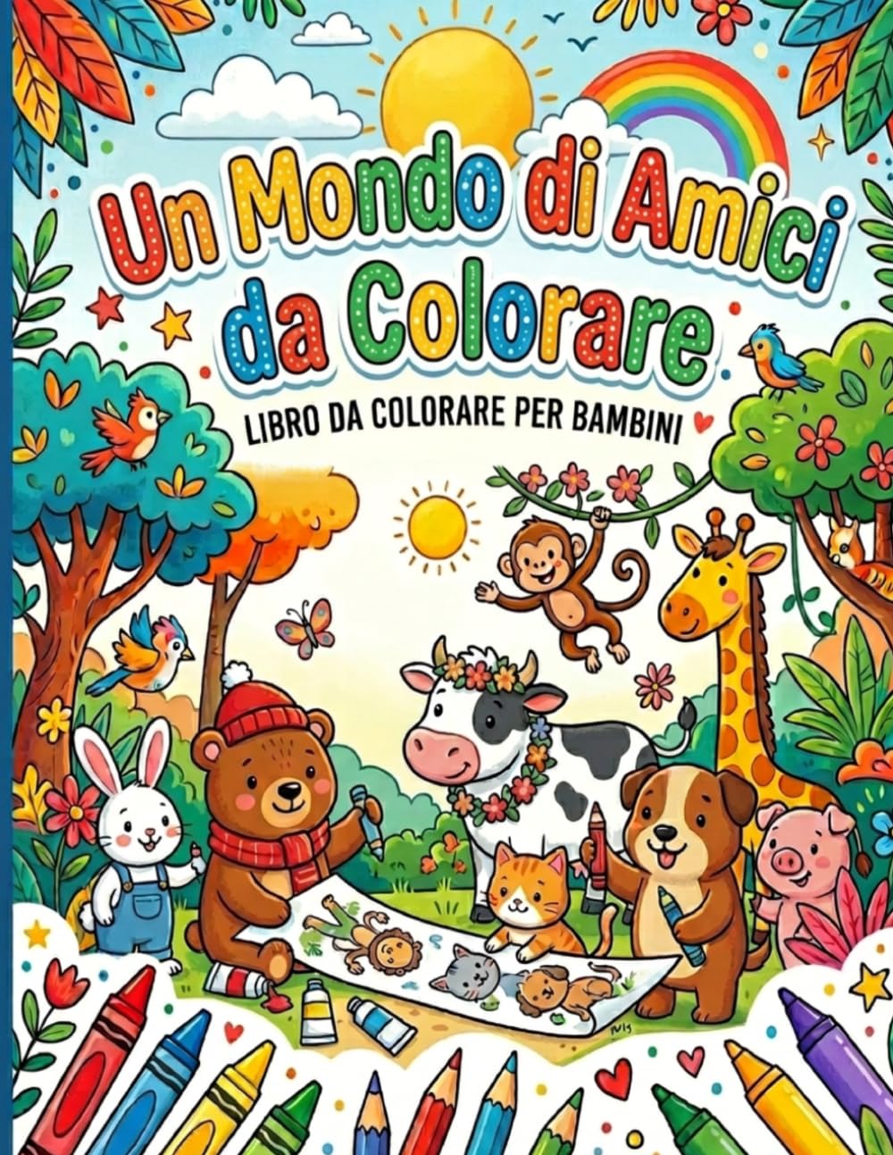 Un Mondo di Amici da Colorare