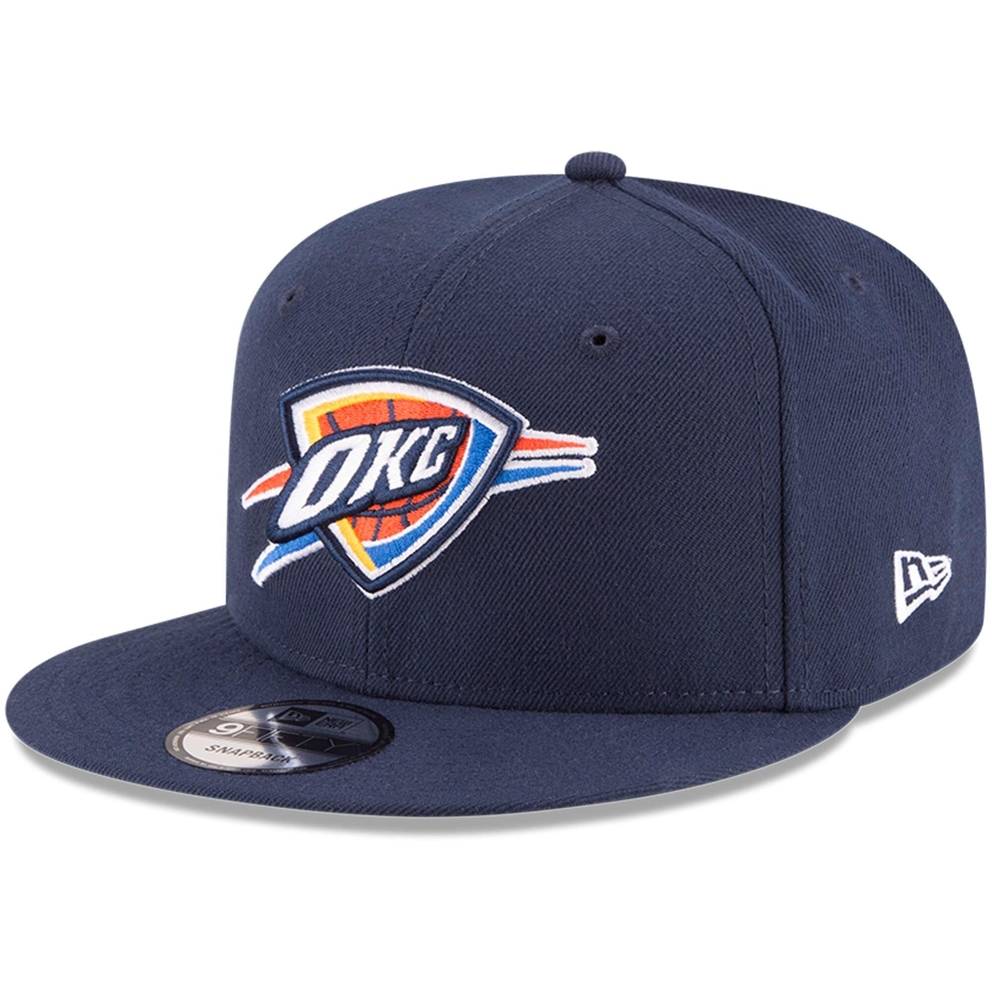 New Era NBA 9FIFTY Adjustable Snapback Hat Cap One Size Fits All, Oklahoma City Thunder, One Size