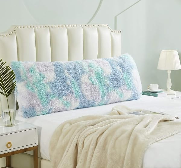 Hobed Life Cozy Plush Fur Body Pillow for Comfort