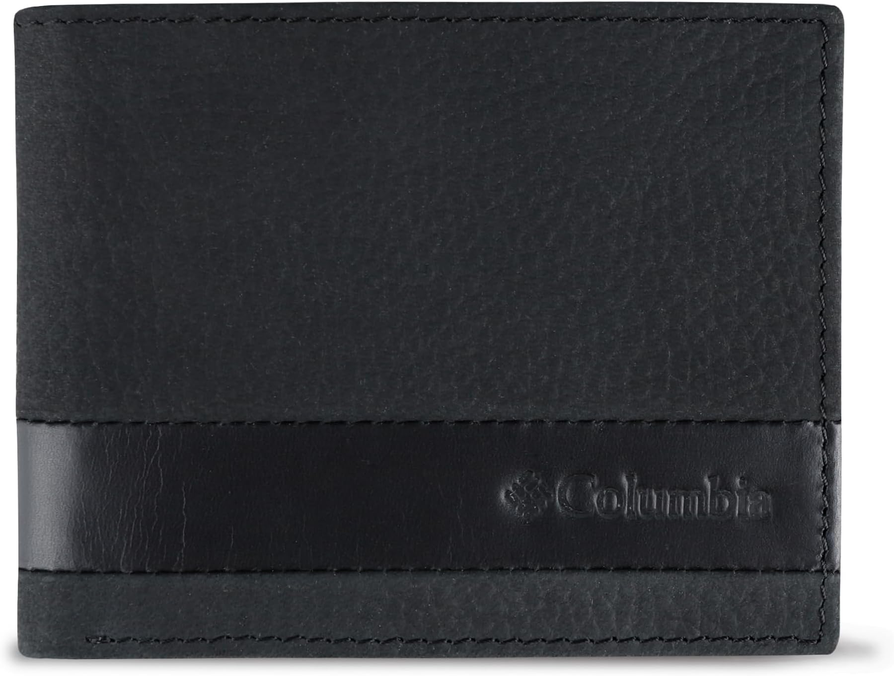 Mens RFID Slim Bifold Wallet With ID Window
