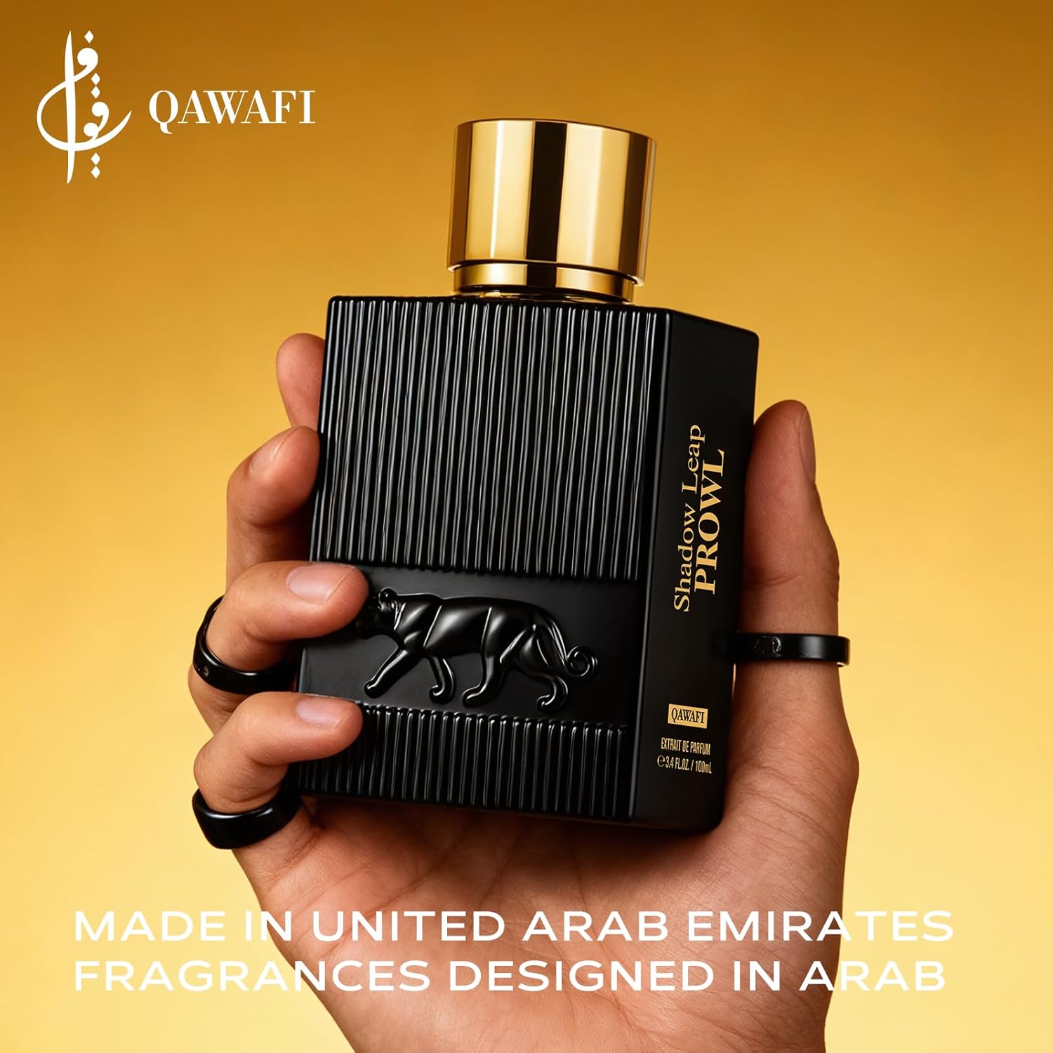 Shadow Leap-Prowl, Long-Lasting Perfume For Men, Leather Eau De Parfume, Clean Ingredients, Fragrance - Spray 100 ml | 3.4 fl. Oz - Image 5