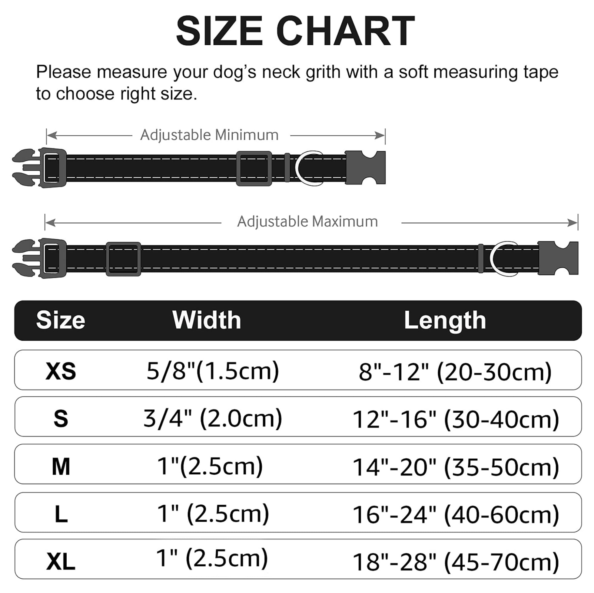 WOOFLIX Reflective Dog Collar For Training And Walks|Adjustable Nylon Training Collar With Tactical Buckle And D-Ring For Medium And Large Dogs|Reflective Dog Collar|(Large, Orange, 13 Cm X 15 Cm) 4