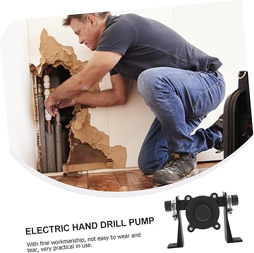 Miniatura 4 de HOMSFOU Bomba de pozo de petróleo Bomba de agua portátil Bomba de drenaje Bomba de taladro eléctrico manual Bomba de agua autocebante Bomba de