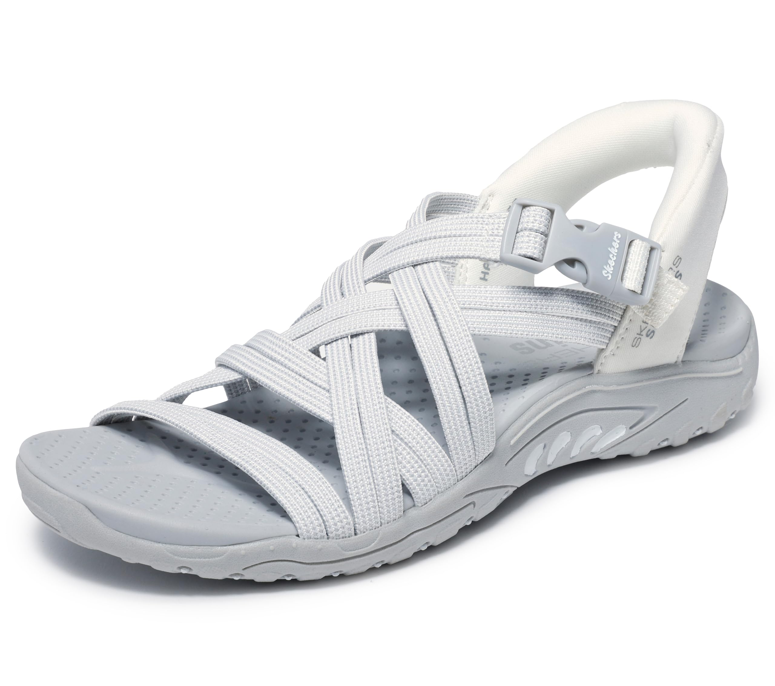 Skechers Reggae-Morning Light, Sandali a Ciabatta Donna