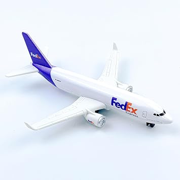 Airplane Model, FedEx Aircraft Die-cast Metal Planes Suitable for Collection and Desktop Decor
