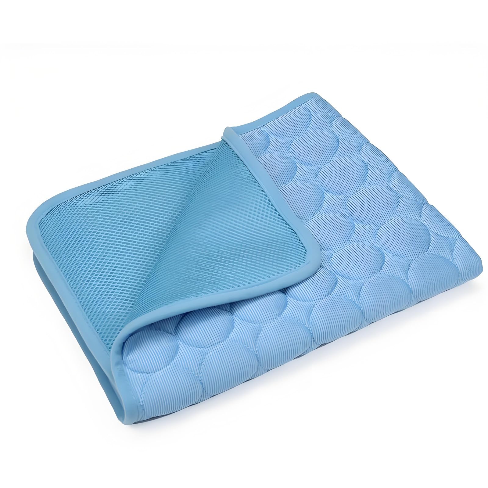 Pelsbarn Cooling Mat Cooling Dog Mat(Blue,M-62X52cm)