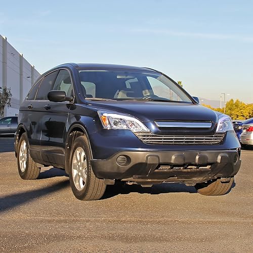 Miniatura 9 de Spec-D Tuning Faros delanteros LED cromados transparentes compatibles con Honda CR-V 2007-2011 par izquierdo + derecho conjunto de faros delanteros