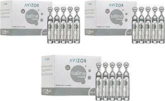 Unidose Saline by Avizor 30 x 5ml X3 Pack