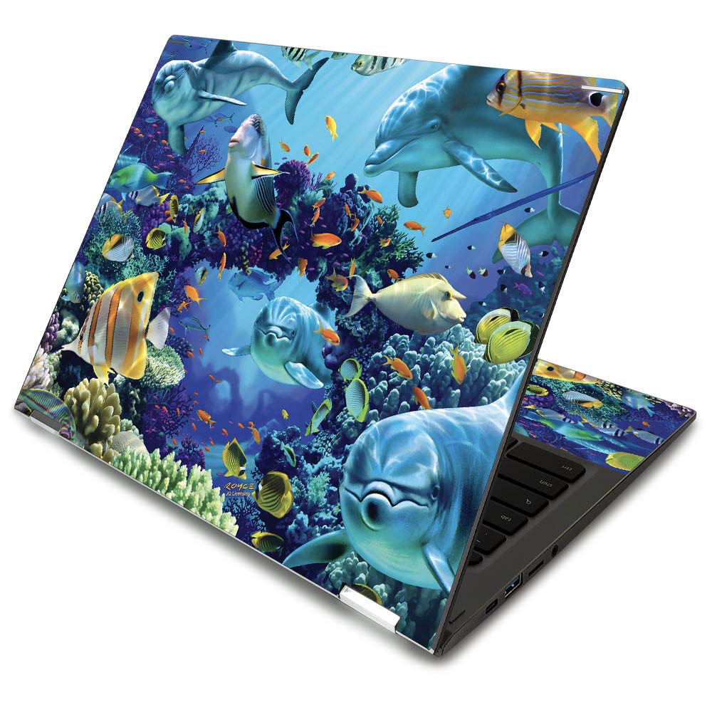 MightySkins Vinyl Decal Skin For Acer Chromebook Spin 13 (2018) – Protective Wrap, Easy To Apply, Hundreds Of Designs Like Tropical Fish - View #2