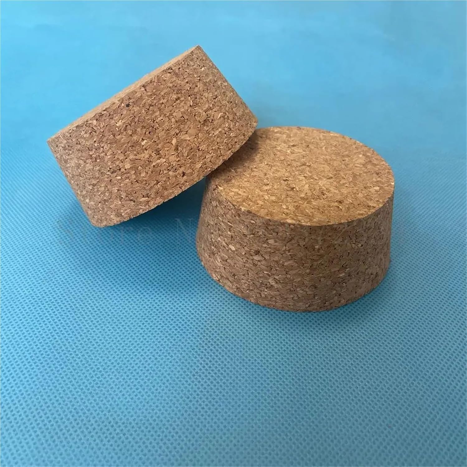 3pcs Big Size DIA 51mm-83mm Wooden Cork Lab Test Tube Plug Essential Oil Puddings Small Glass Bottle Stopper Lid Customized (83x72x35mm)
