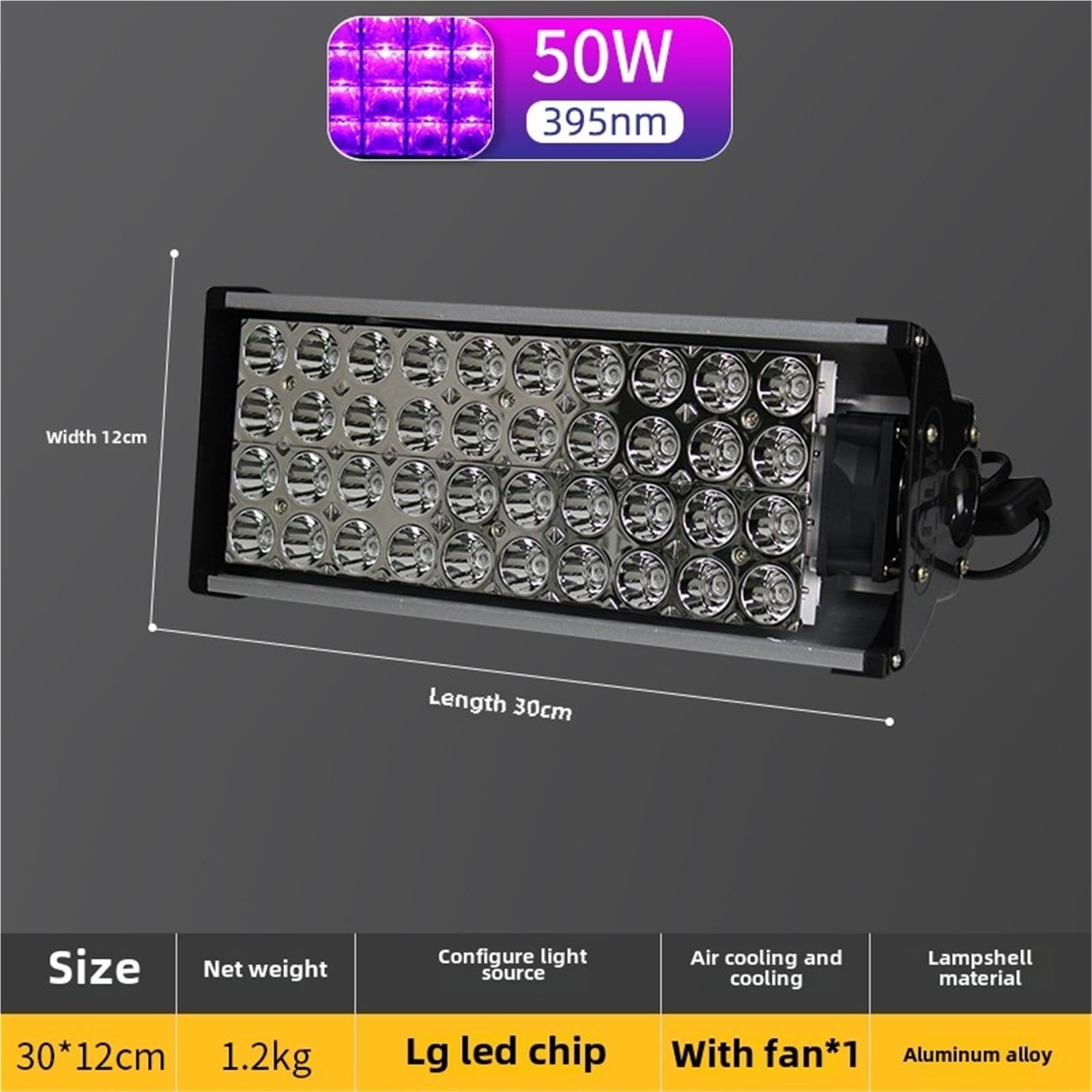 Lampada uv resina, Penna UV ad alta potenza for incollare schermi di smartphone stampati in 3D con colla UV e olio verde(395nm)