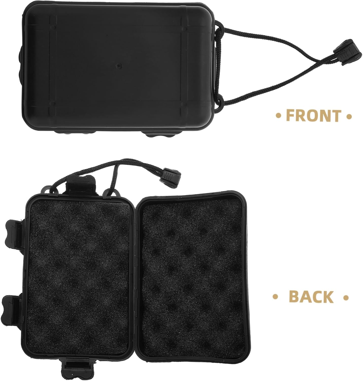 Arrowhead Storage Case with Lid, 9-Slot PE Organizer for Archery image 3