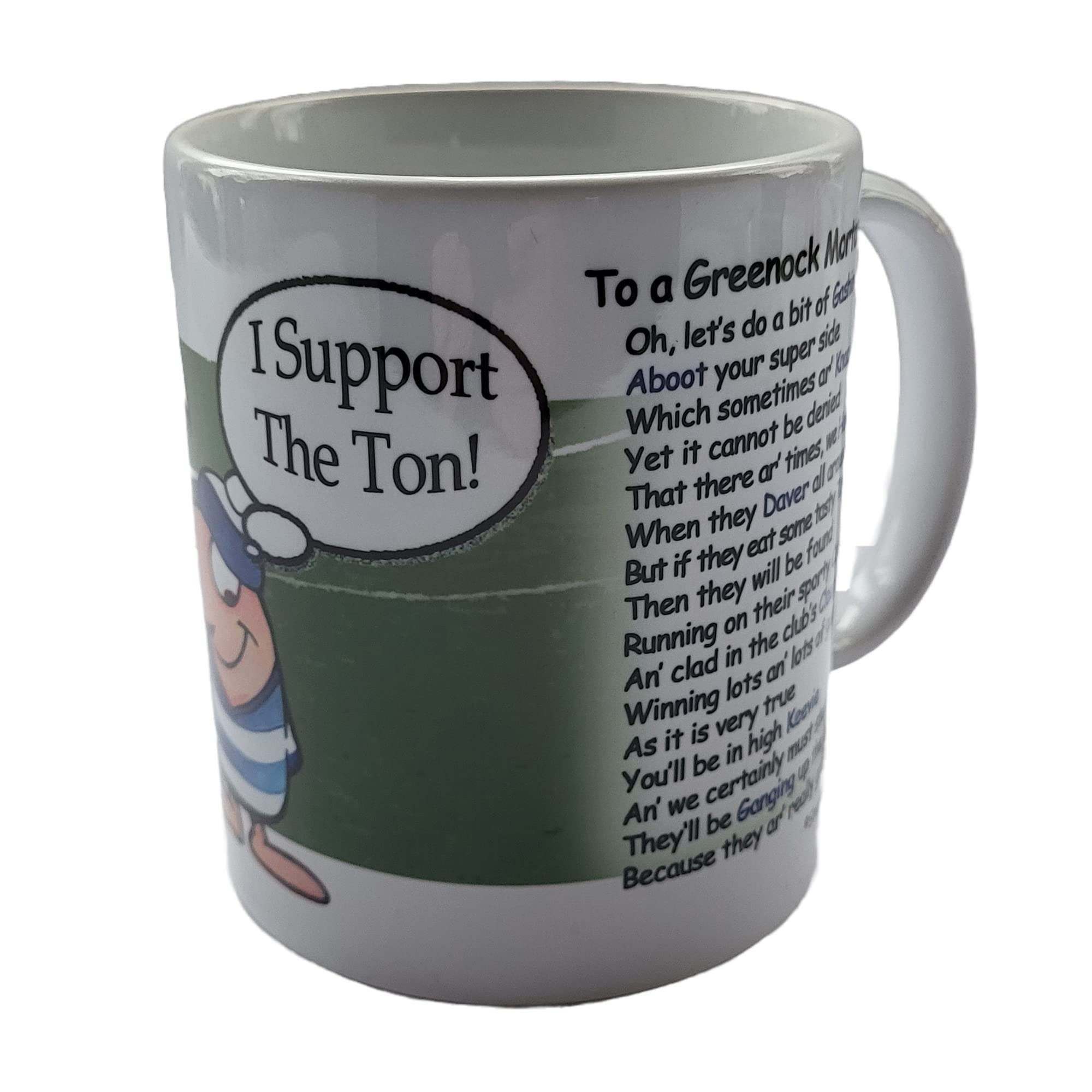 Impishodes Greenock Morton FC Football Supporter Ceramic 11oz Mug