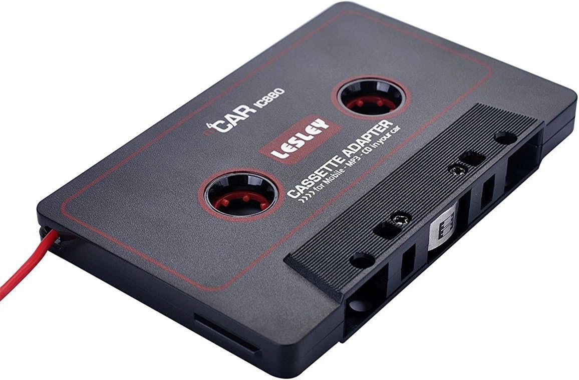 Gezan Ver.2 IC880 3.5mm Car Cassette Tape Adapter Compatible for iPad Mini 3 / iPad Air 2 / Apple iPod Touch Mp3