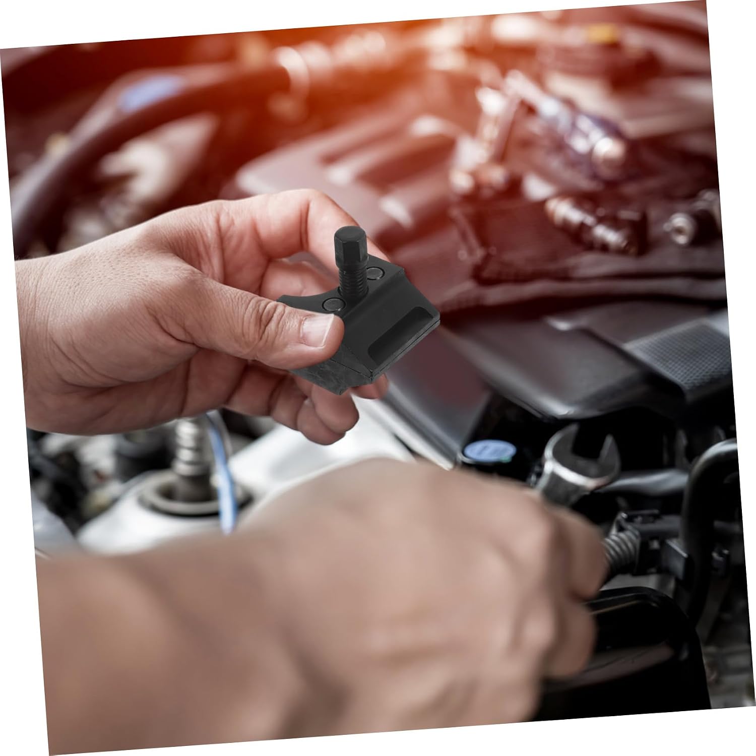 1set Car Suspension Tool Multifunctional Steering Spreader Split Hub Tool for Quick Vehicle Repairs Durable Construction Includes Wrench for Enhanced Performance