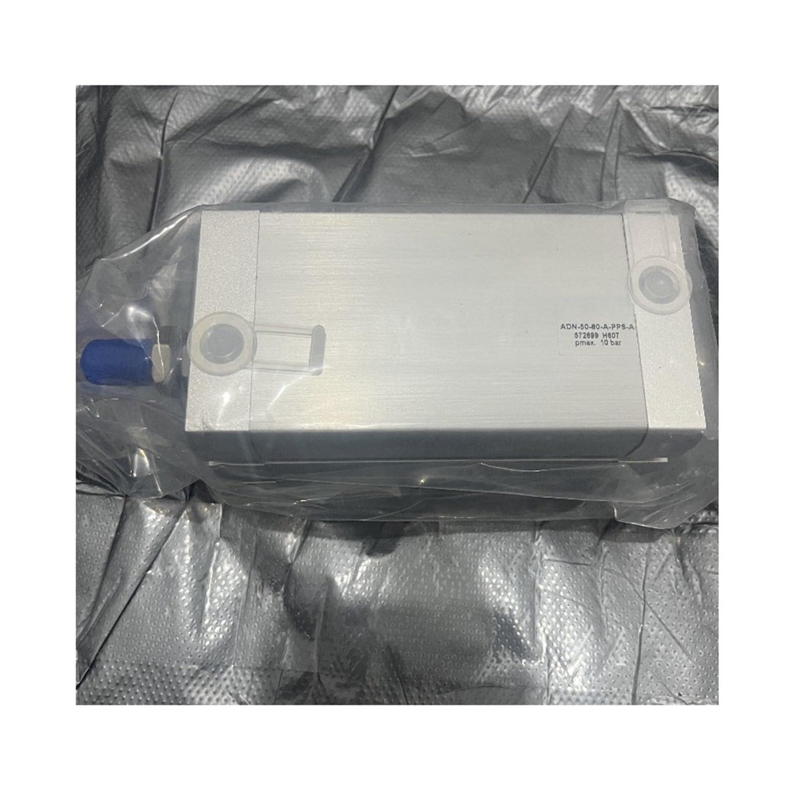 Vérin compact ADN-20-280-A-PPS-A à amortissement pneumatique autorégulé et silencieux