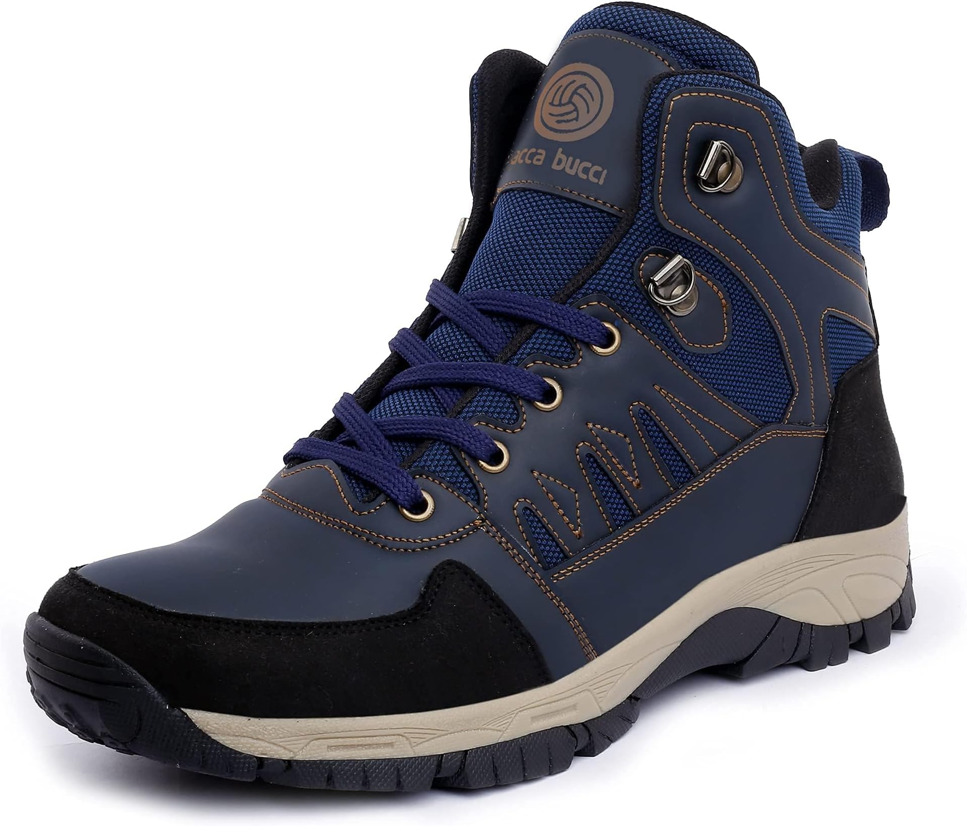 Men's HUNTER 6 inches Hiking/Snow boots for men for outdoor Trekking - non slip, Water Proof, Anti-Fatigue, Comfortable & Light weight