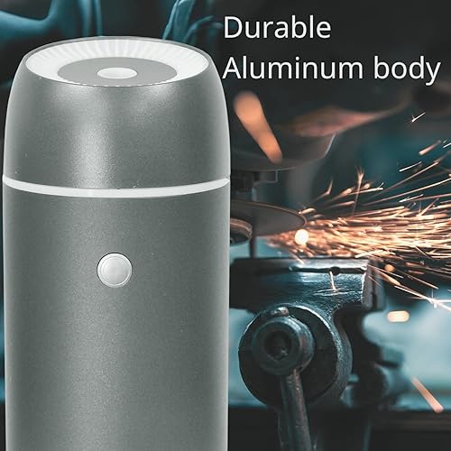 Miniatura 2 de Earnest Living Difusores de aceite esencial de aluminio ambientadores de coche humidificador para aceites esenciales difusor de aromaterapia de