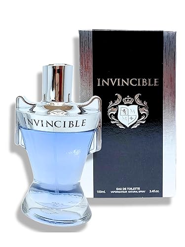 INVINCIBLE POUR HOMME EAU DE TOILETTE 3.4 FL. Oz. Fragancia Acuática Amaderada para hombre.
