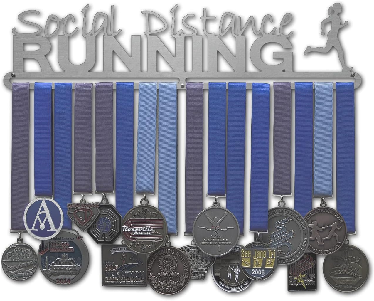 Allied Medal Hangers Social Distance Running