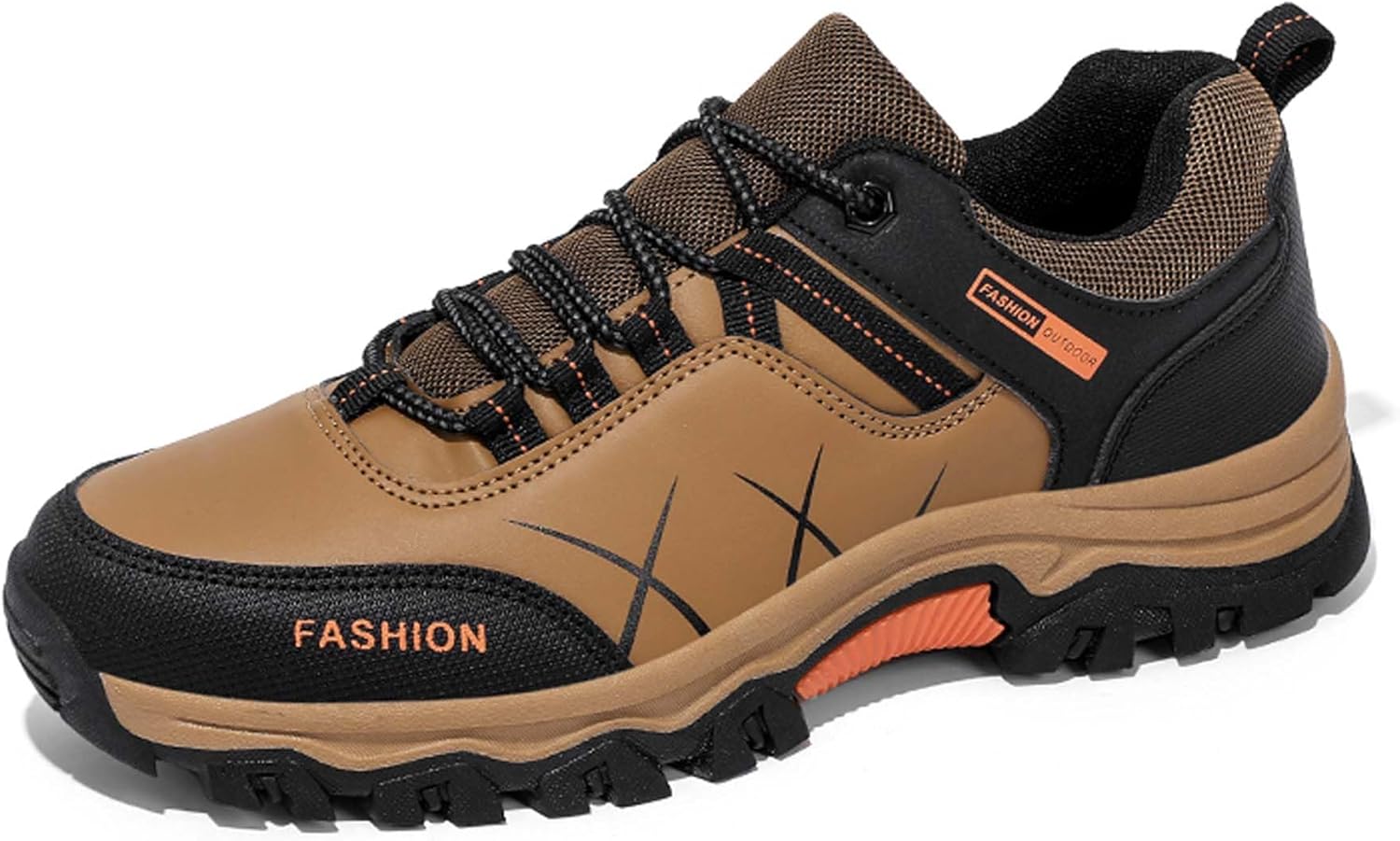 Mens Womens Anti Slip Wear Resistant Lace Up Hiking Boots Comfortable Breathable backpacking boots Rubber Soles Scenic Spots Tourist Boots Couple Park Walking Boots Rock Climbing Boots