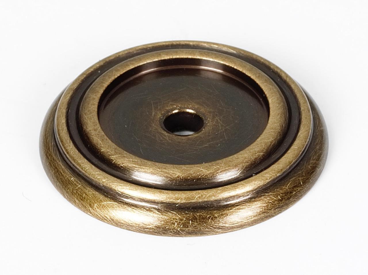 Alno A616-14-PN Charlie’s Collection Transitional Backplates, 1-1/4", Polished Nickel