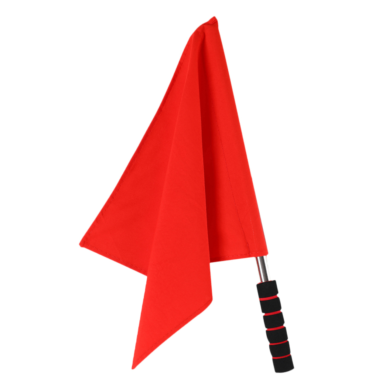Drapeau d'Arbitre de Football Poignée en Éponge Antidérapante