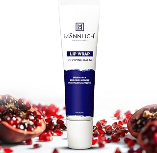 Lip Balm For Men (10G) Lip Care With Spf 50 Pa++++ Protection - Lip Lightening For Dry & Chapped Lips - Moisturizes, Long-Lasting Hydration With 2% Kojic Acid & 1% Hyaluronic Acid, white