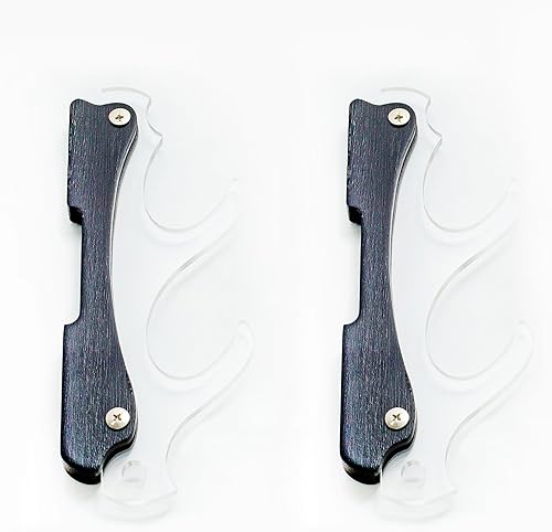 Miniatura 4 de Soporte de pared Katana de acrílico transparente para armas, soporte de pared para espada, soporte de espada samurái, soporte de exhibición