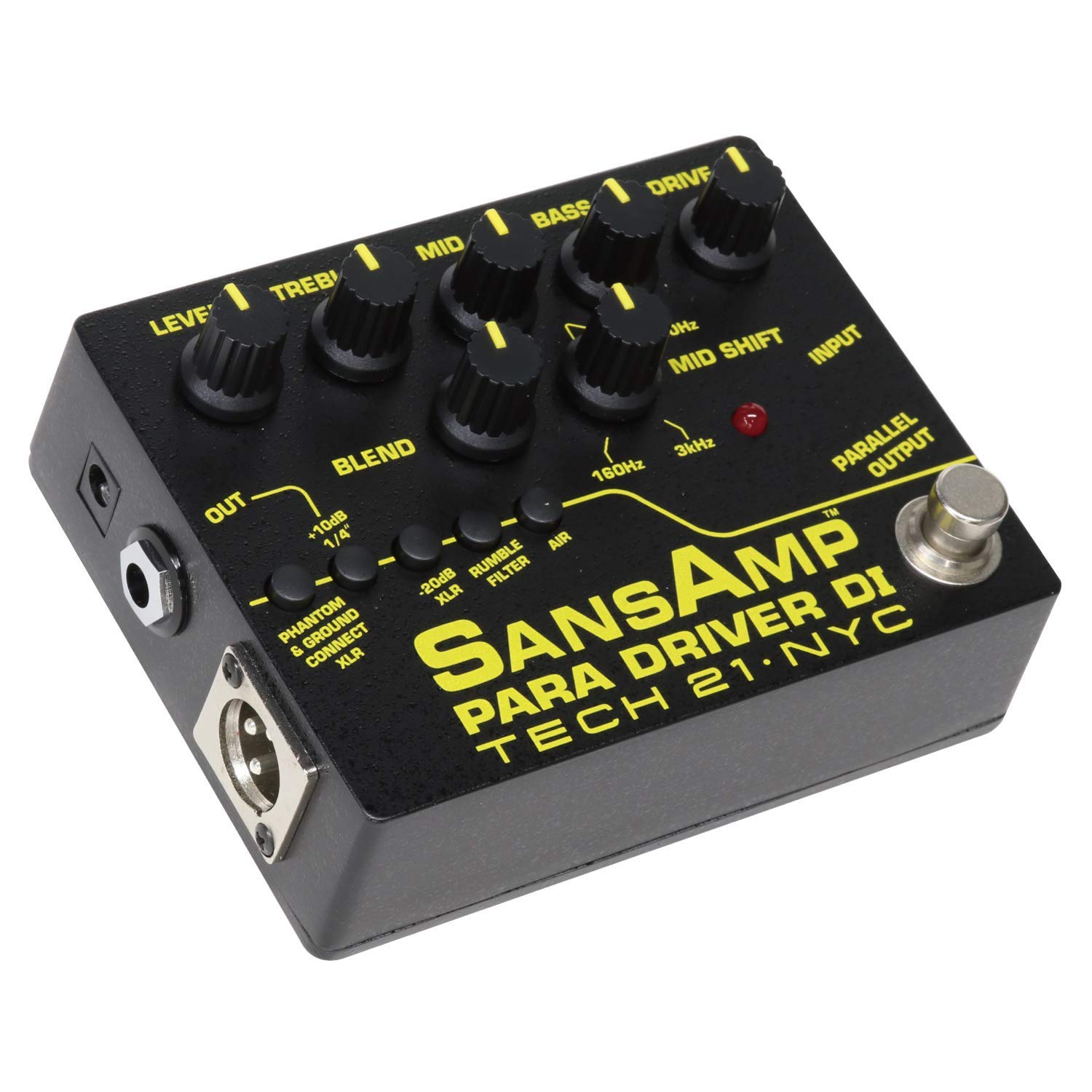 Amazon.com: Tech 21 SansAmp Para Driver Di V2 Preamp Pedal Bundle