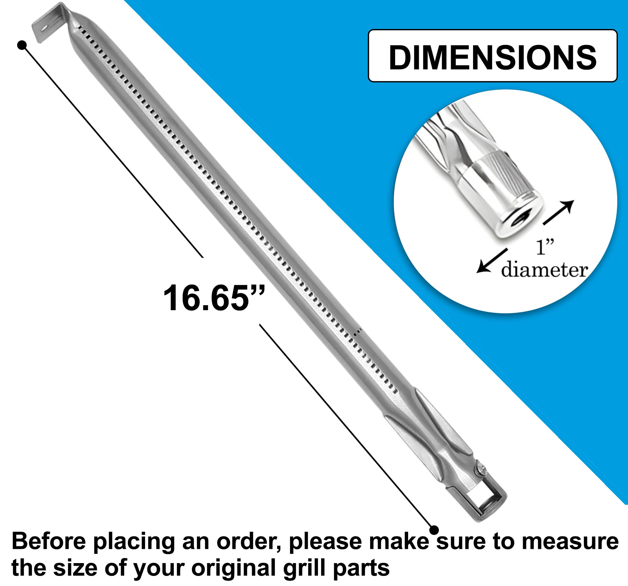 Amazon.co.jp: 36インチブラックストーングリドル用交換用バーナー4個