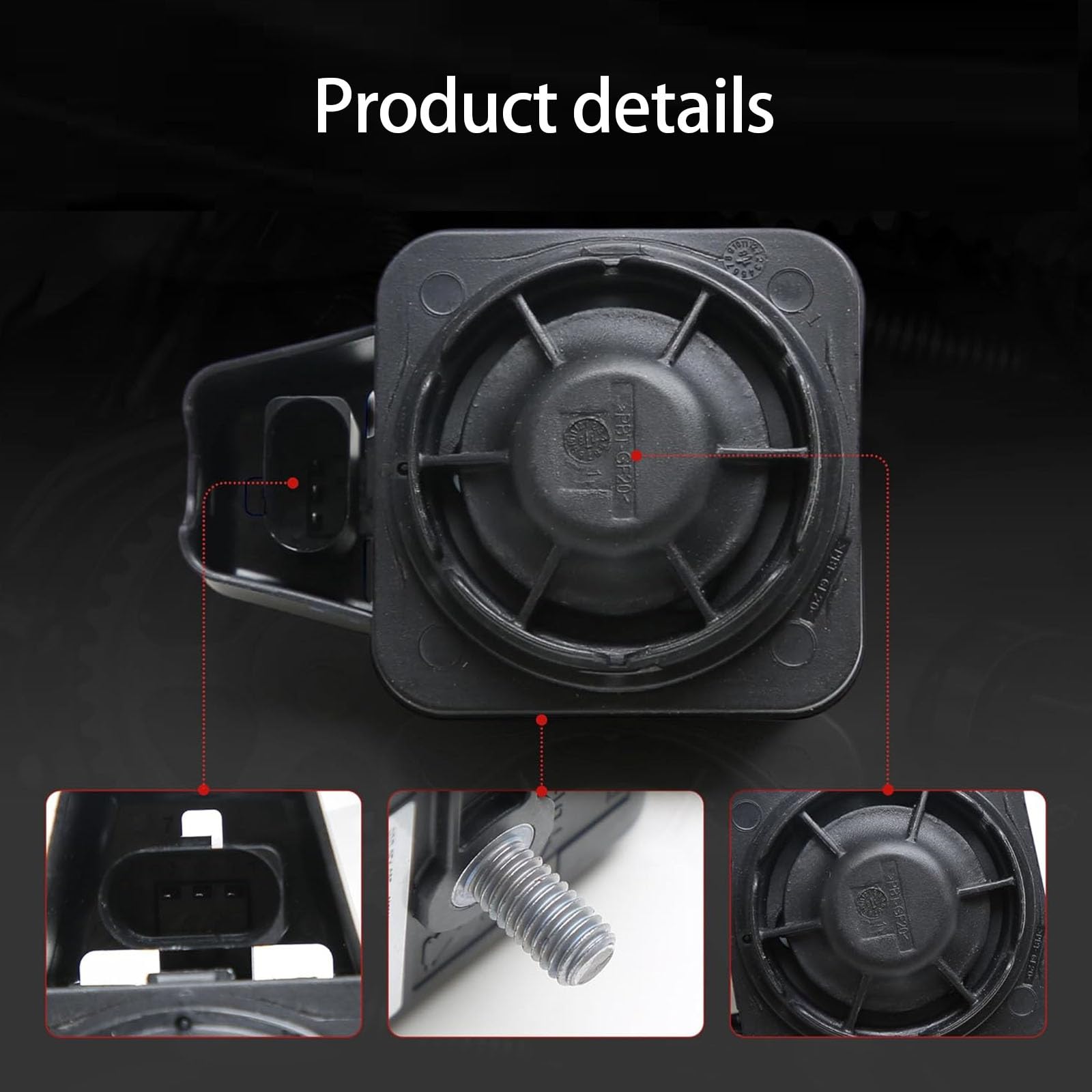 Duty Automotive Security 12 V wasserfester Alarm für die Sicherheit Stadtverkehr und auf Fernreisen PAB951605A