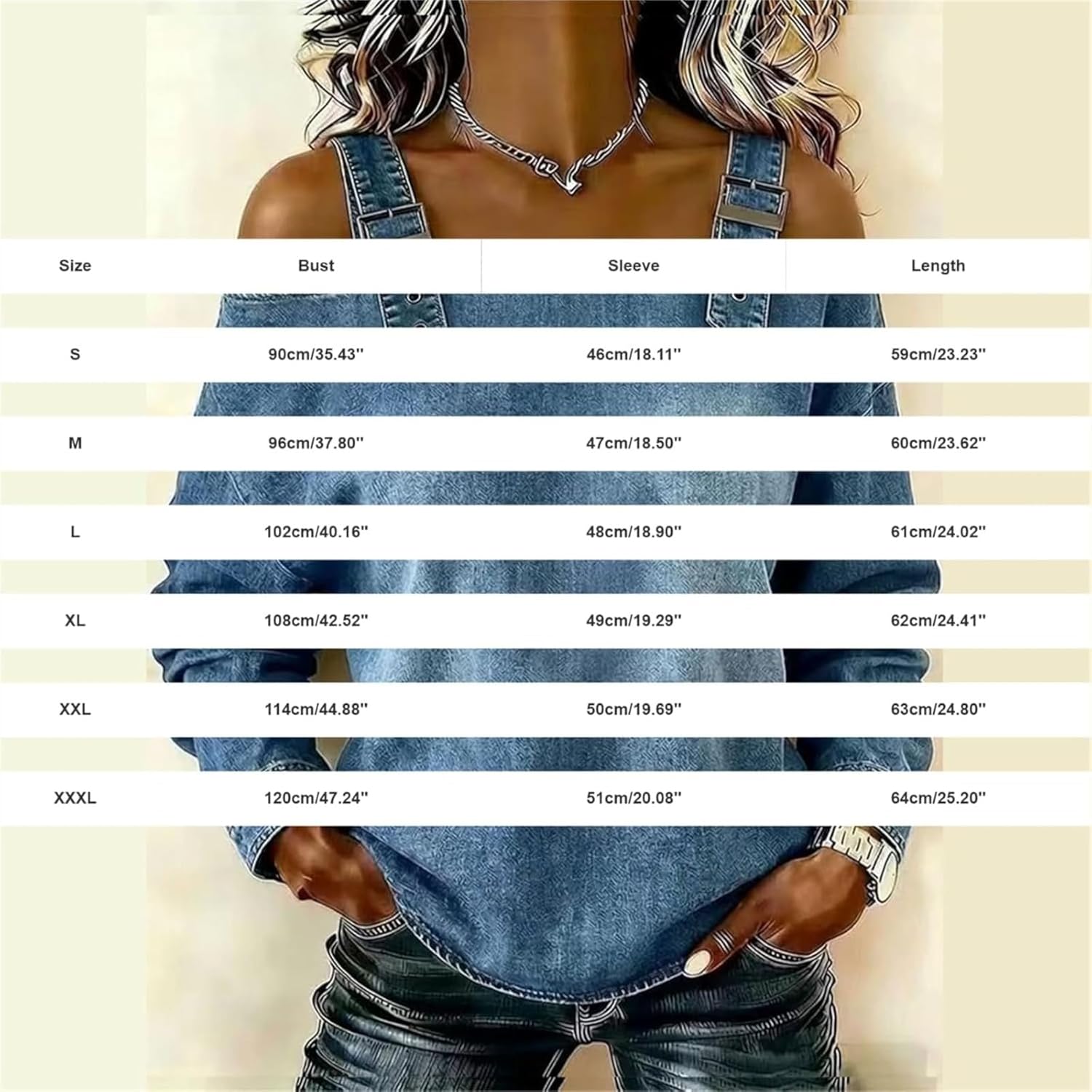 Women's Off The Shoulder Tops Adjustable Straps Cowboy Shirt Long Sleeve Sexy Casual Buckle Strap Denim Tops