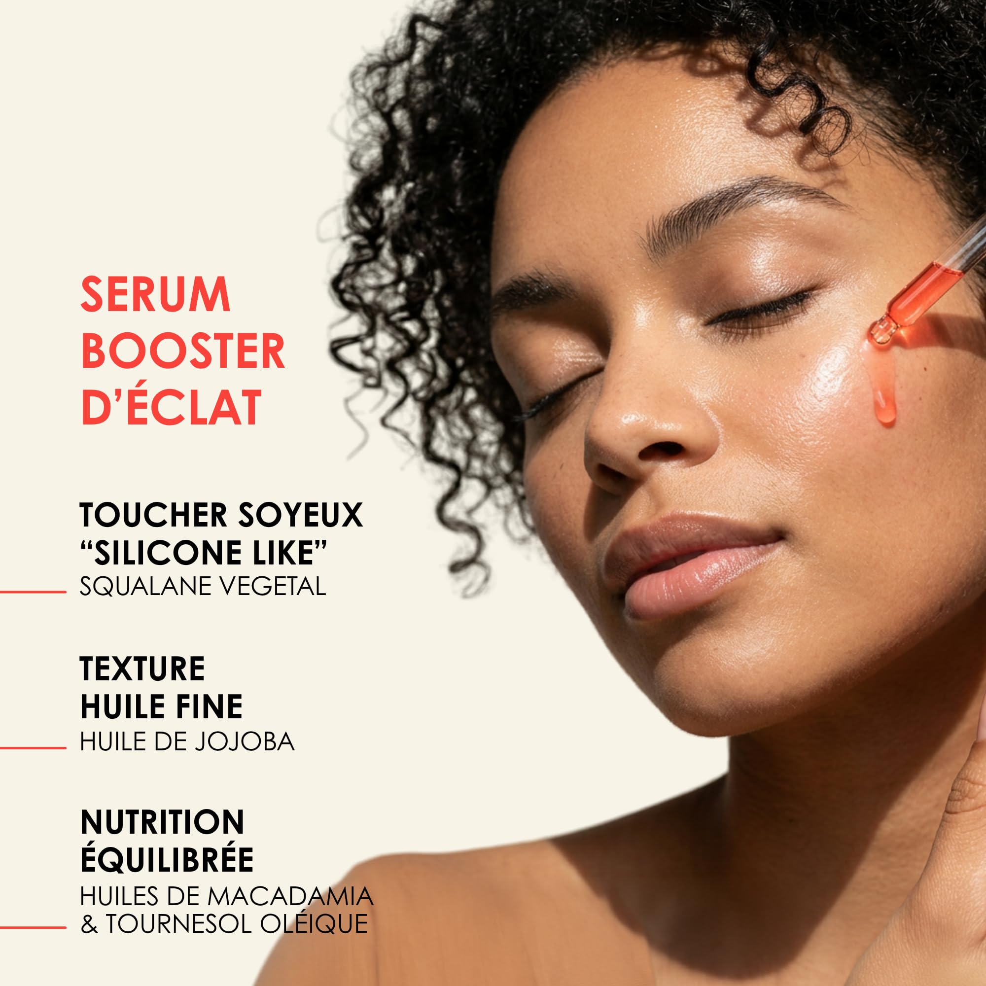 Sérum Booster d’Éclat Pink Oil certifié BIO – Sérum Visage Éclat Anti-Taches – Pink Oil Banane Rose & Gingembre, Fabriqué en France 30 ml