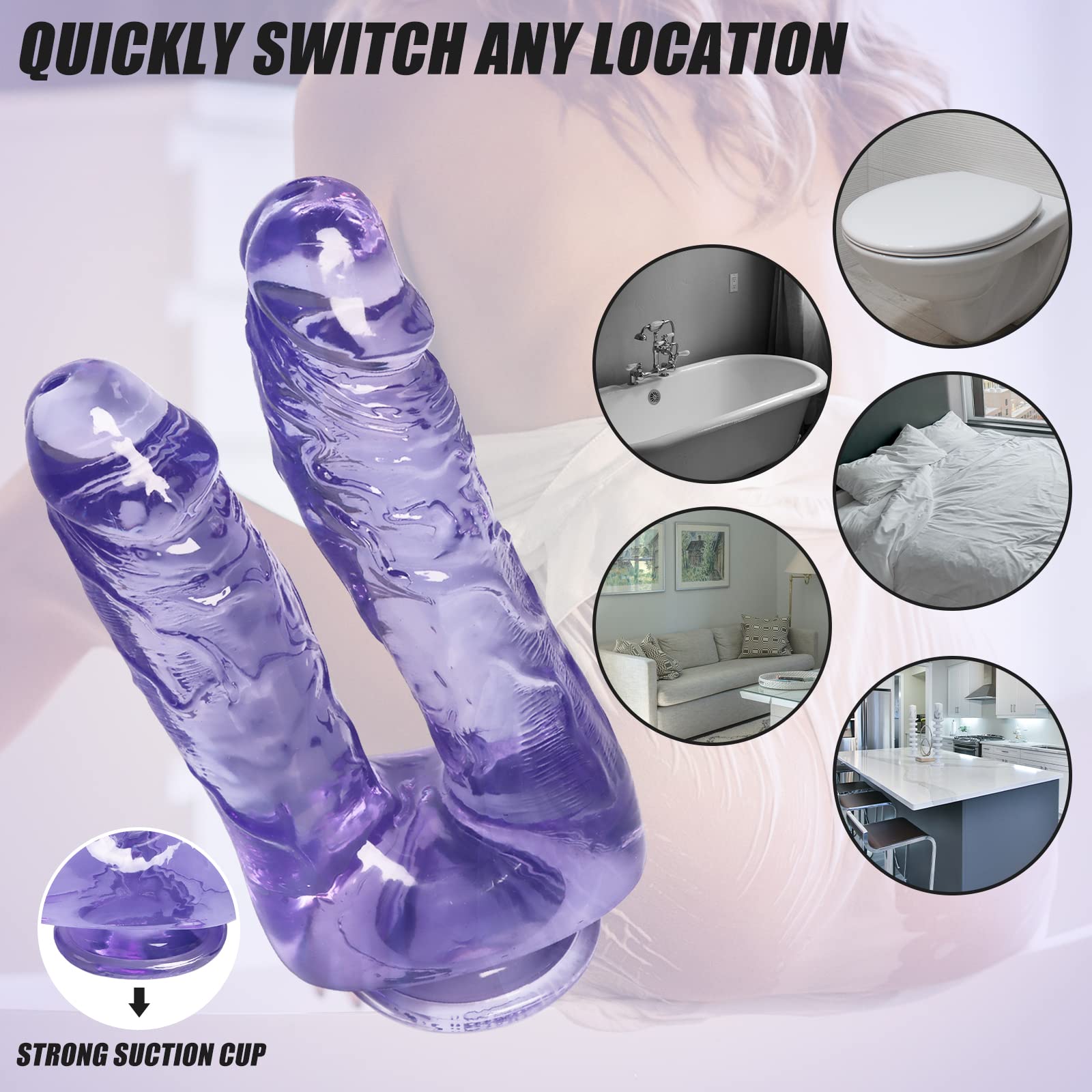 Amazon.com: 7 Inch Double Ended Realistic Dildo Thrusting Dildo Sex Toy for Women,Dildo for Clitoral G-spot Anal Stimulation with Strong Suction Cup. : Health & Household Amazon.com: 7 Inch Double Ended Realistic Dildo Thrusting Dildo Sex Toy for Women,Dildo for Clitoral G-spot Anal Stimulation with Strong Suction Cup. : Health & Household