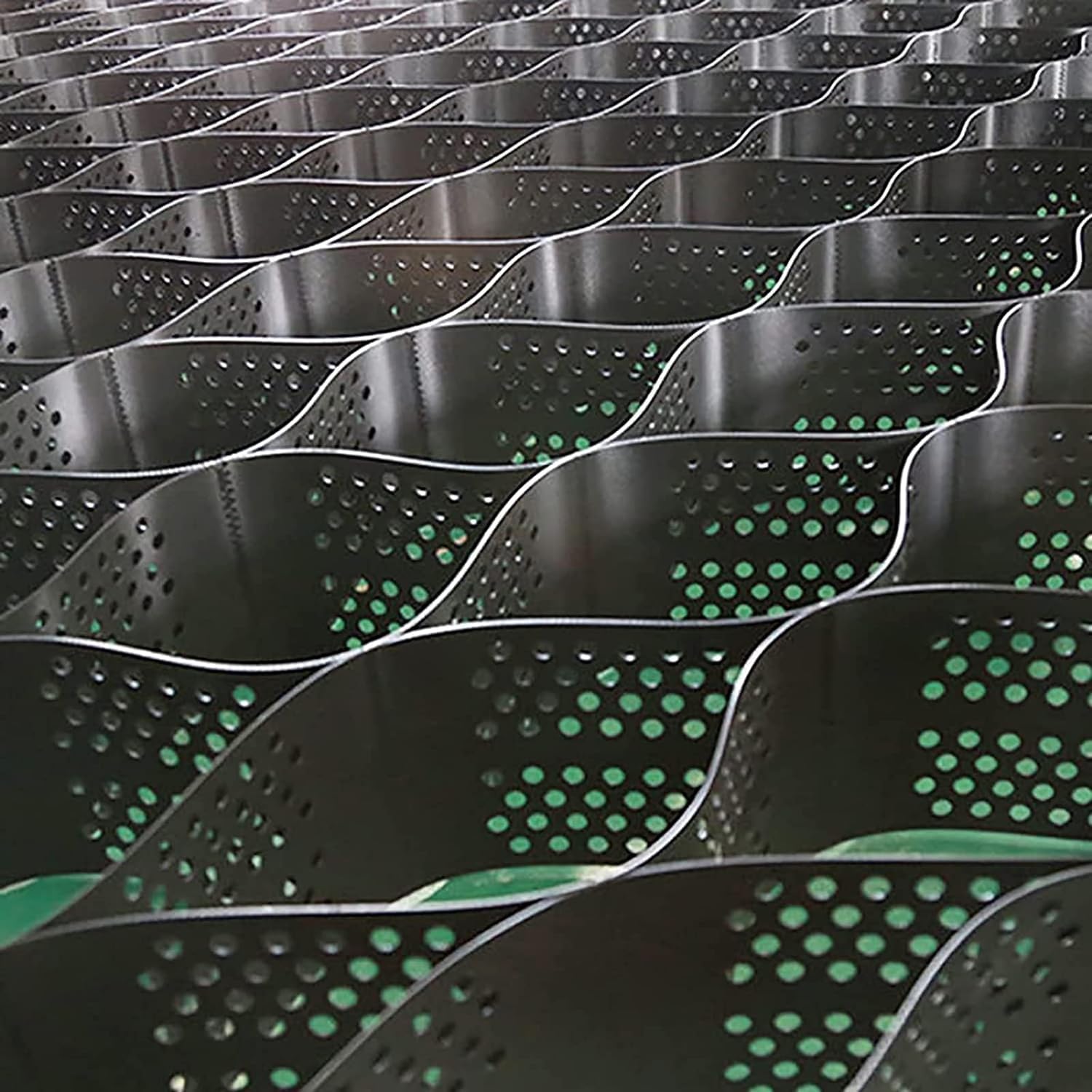 VUIKLCty Ground Grids, Geogrids, Honeycomb Gravel Grids Stabilisation Systems For Courtyards Can Be Cut And Installed By Yourself(4m x 6m (13ft x 19.5ft))