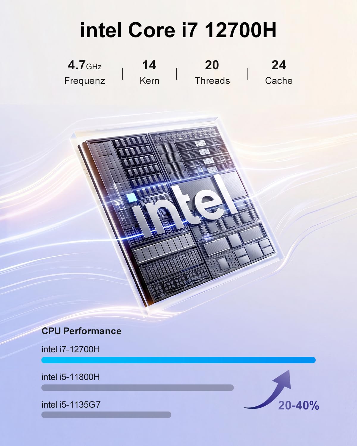 Ninkear N16 Pro - Computer portatile ultra sottile, Core i7 12700H, 16 GB DDR4, SSD da 1 TB, display ultra grande da 16", 2,5 K, WiFi 6 e BT 5.2, connessione Wi-Fi stabile, per lavoro, riunioni e