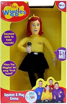 The Wiggles 12 Inches Singing Plush Emma Amazon Co Uk Toys Games