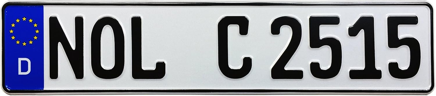 German License Plate - Niederschlesischer Oberlausitzkreis