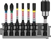 Bosch Professional Accessories Accessories 7-piece screwdriver bit set Impact Control, TPZPH bits - Length: 25 mm, universal holder Quick Release, Pick and Click, hammer drill accessory