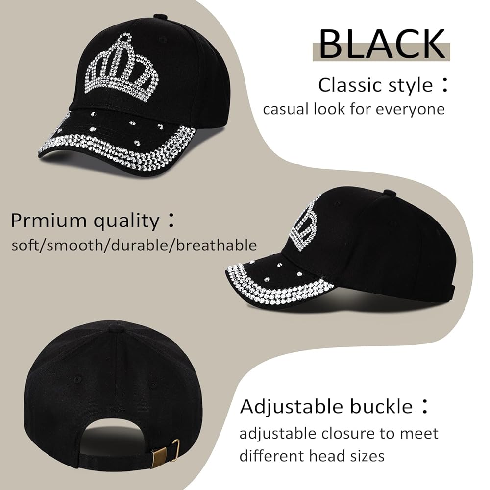 [ROMANTIC CROWN]★EARFLAP BUTTON BALL CAP Amazon.com: Black Scrub Cap with Buttons, Surgical Caps for