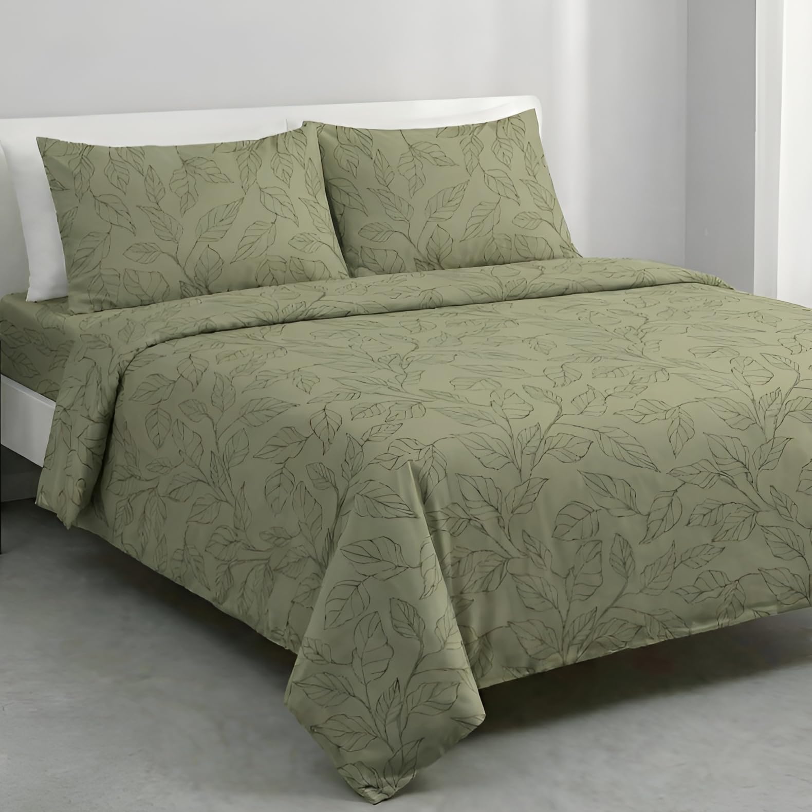 Parure de lit double en coton italien Riad Arredo premium