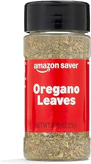 Amazon Saver Oregano Leaves 0.75 oz - Dried Herbs for Dressings, Marinades, Rubs & Seasoning