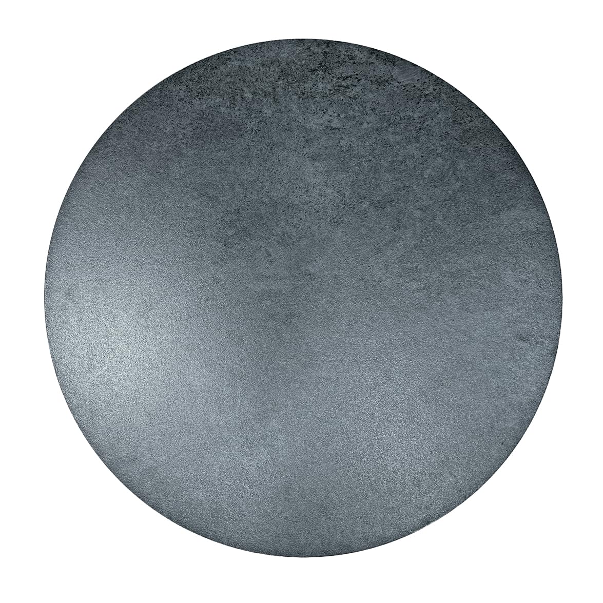 Bandeja giratoria giratoria 360° redonda D. MIRAY - 55 cm de cerámica gris antracita modular para poner en mesa de comedor para servicio, elegancia y originalidad moderna