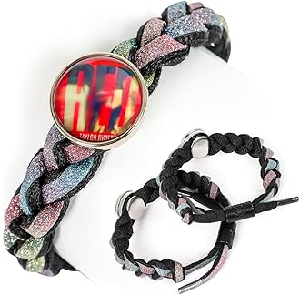 KufaerBeam Taylor Bracelet Gifts for Music Lovers, Adjustable Hand Woven Bracelet A Present for Fans Girl, Pay Tribute to Sister Music Lover Singer Fans