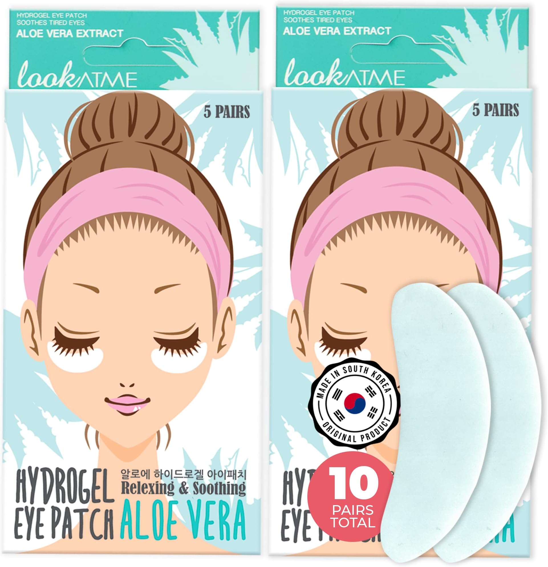 Hydrogel Eye Patch Aloe Vera, 1.1 Ounce