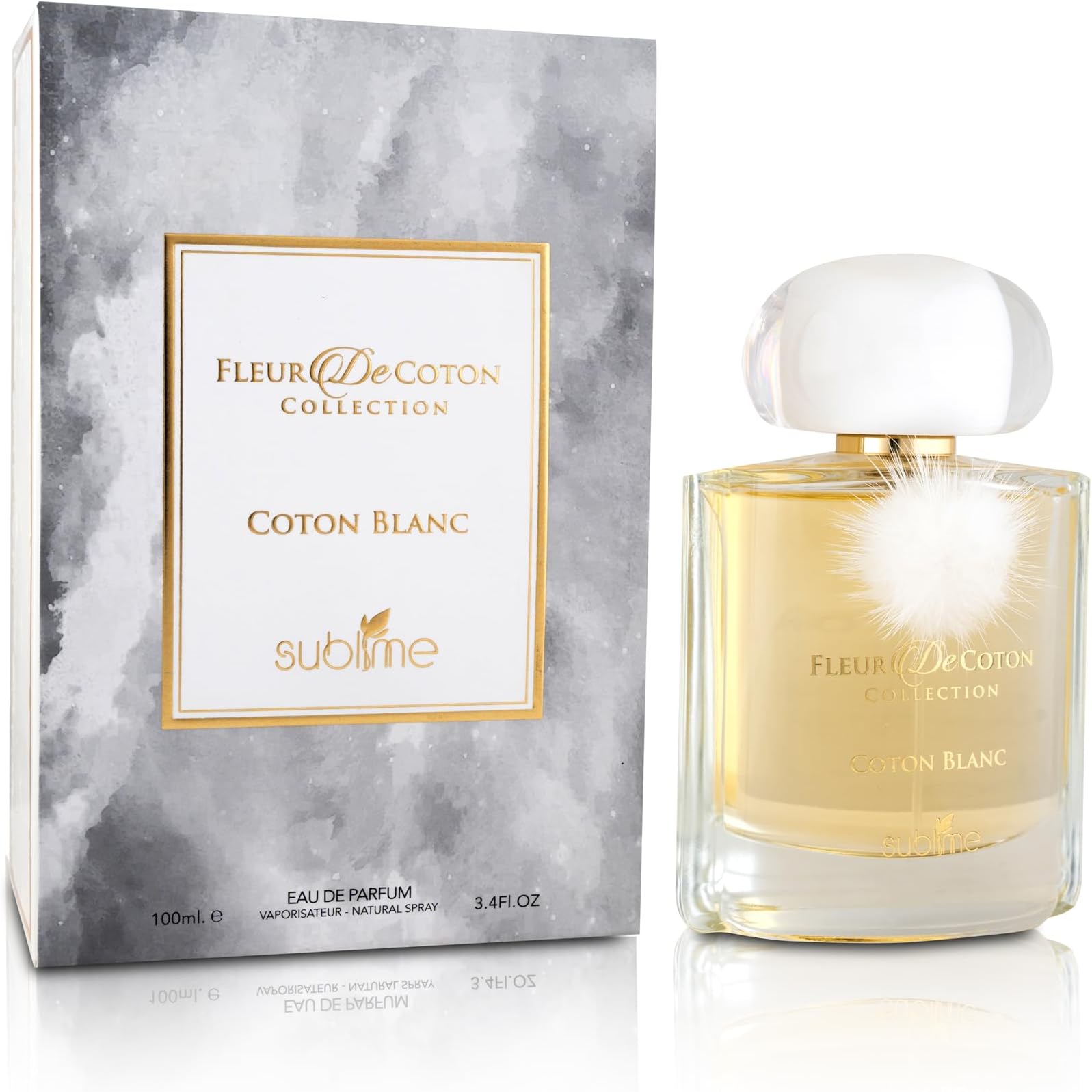MAMLAKAT AL OUD Fleur De Cotton Blanc Collection Eau De Parfum 100ml By Sublime