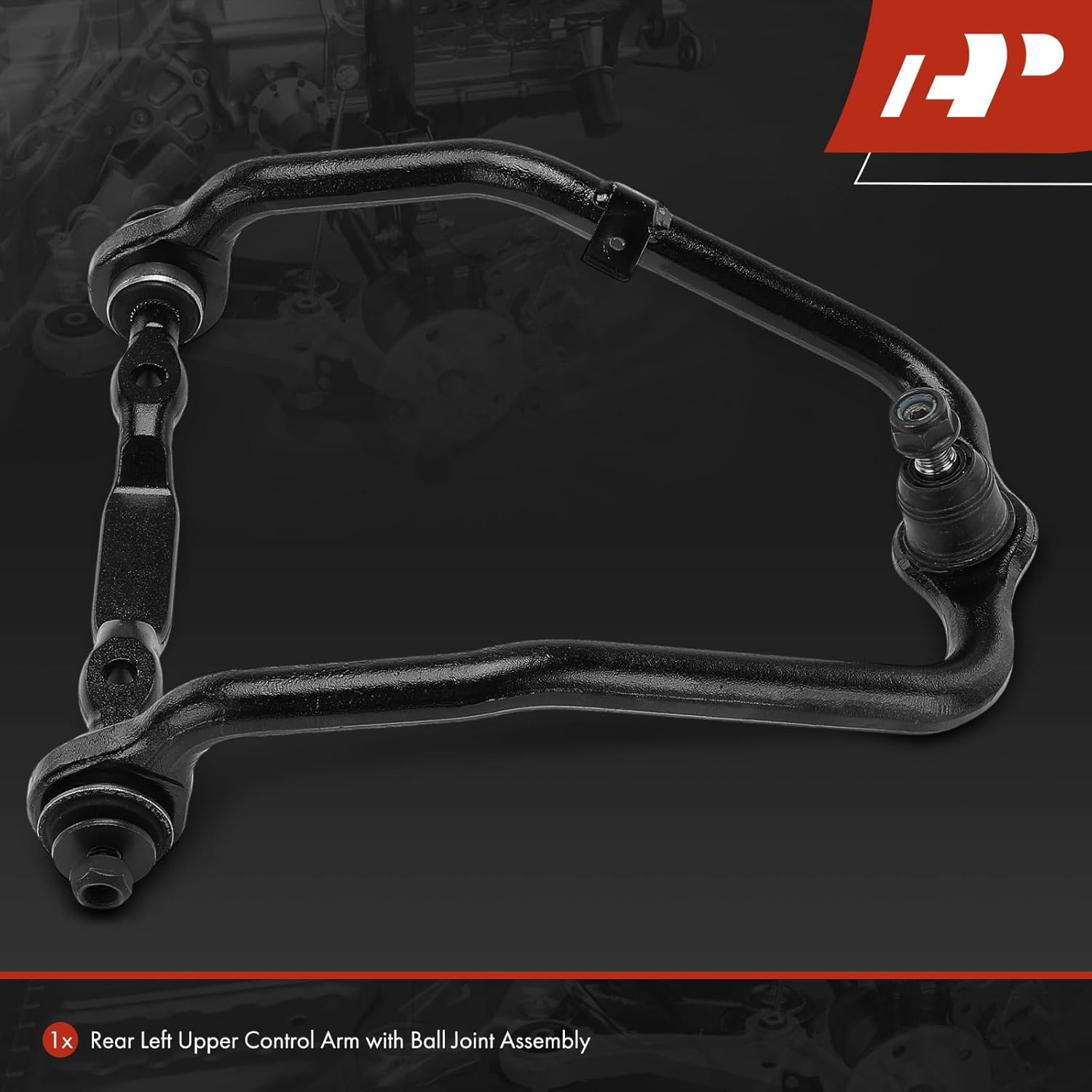 A-Premium Rear Left Upper Control Arm, with Ball Joint & Bushing, Compatible with Chrysler Sebring 2004-2006 & Dodge Stratus 2004-2006